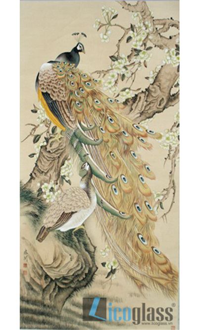 TRANH KÍNH ĐẠI BÀNG KHỔ ĐỨNG 02