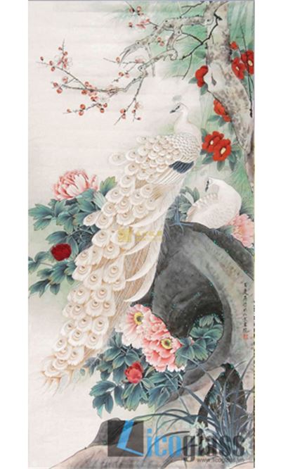 TRANH KÍNH ĐẠI BÀNG KHỔ ĐỨNG 01