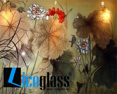 TRANH KÍNH HOA LICOGLASS 